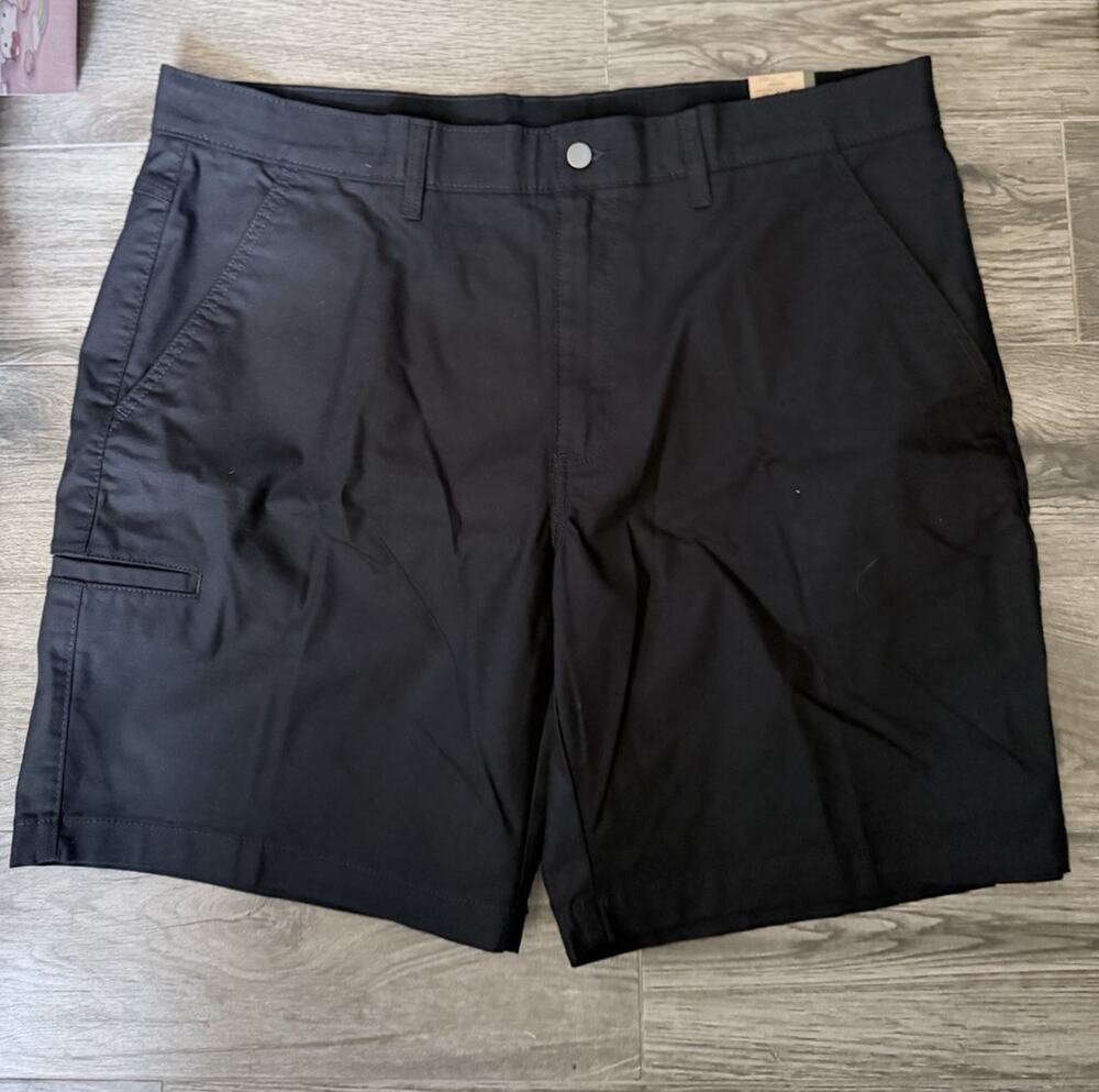 Brahma Men's Canvas Shorts Size 40 6 In. Inseam Black New with Tags